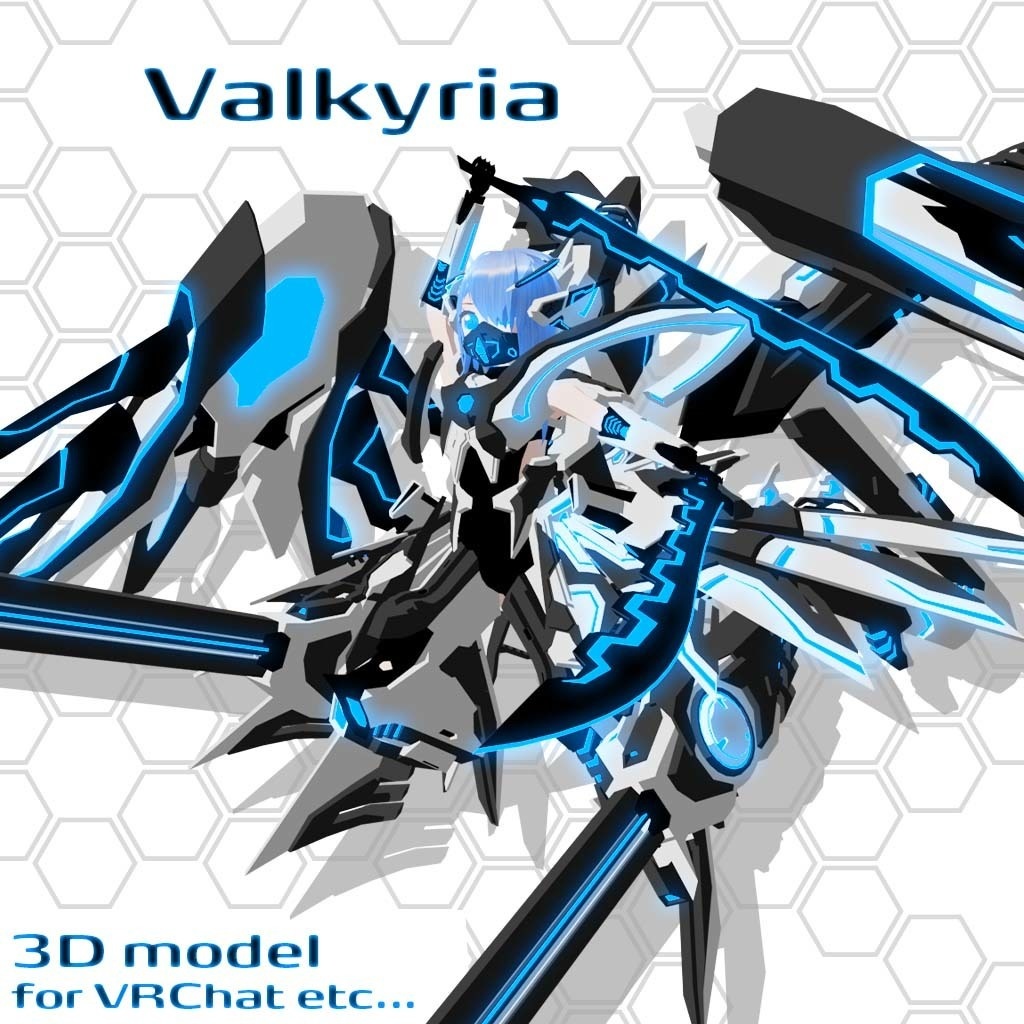 【オリジナル3Dメカアバター&装備】Valkyria MKU16