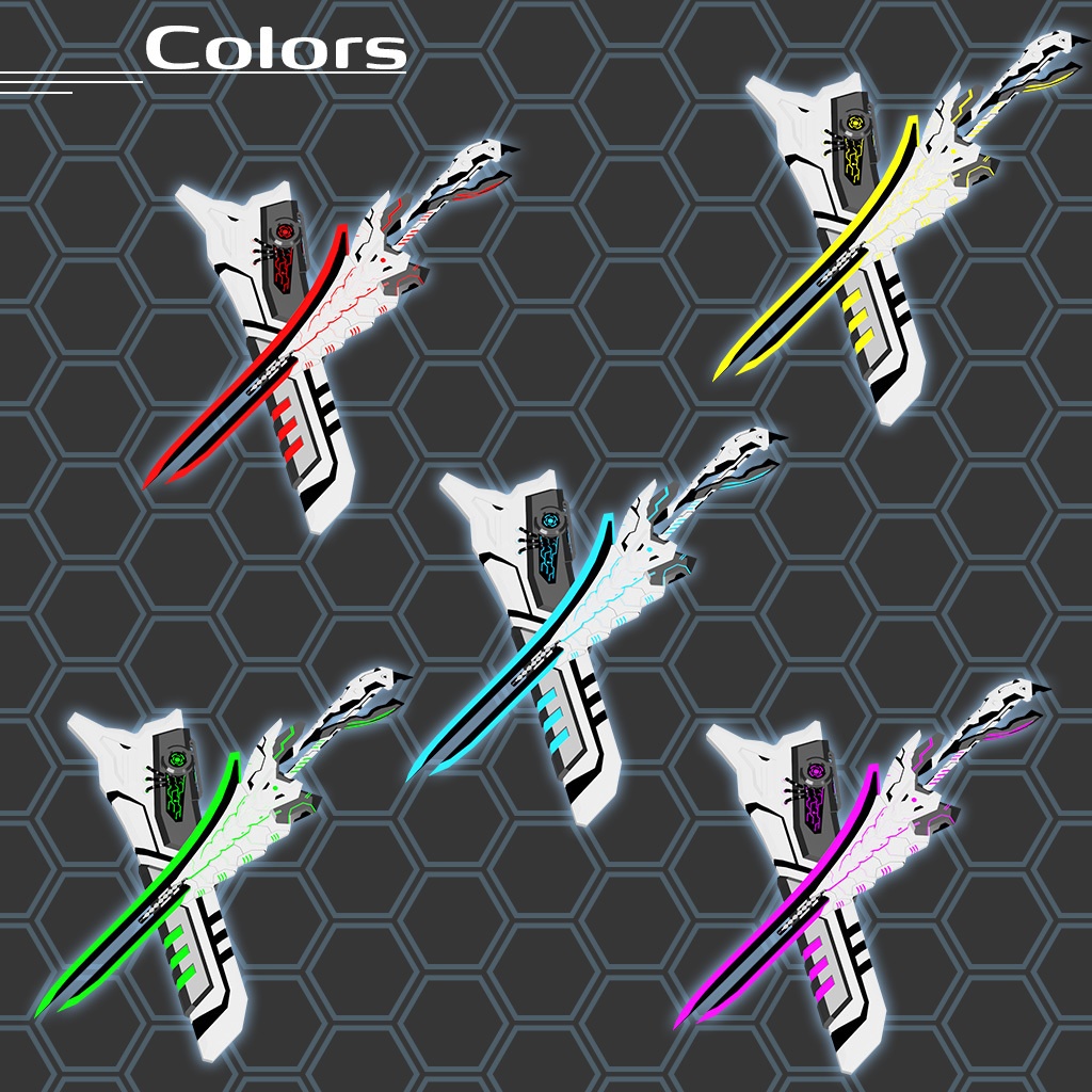 【3D剣モデル】プラネットブレイカー Planet Breaker No.MKU17