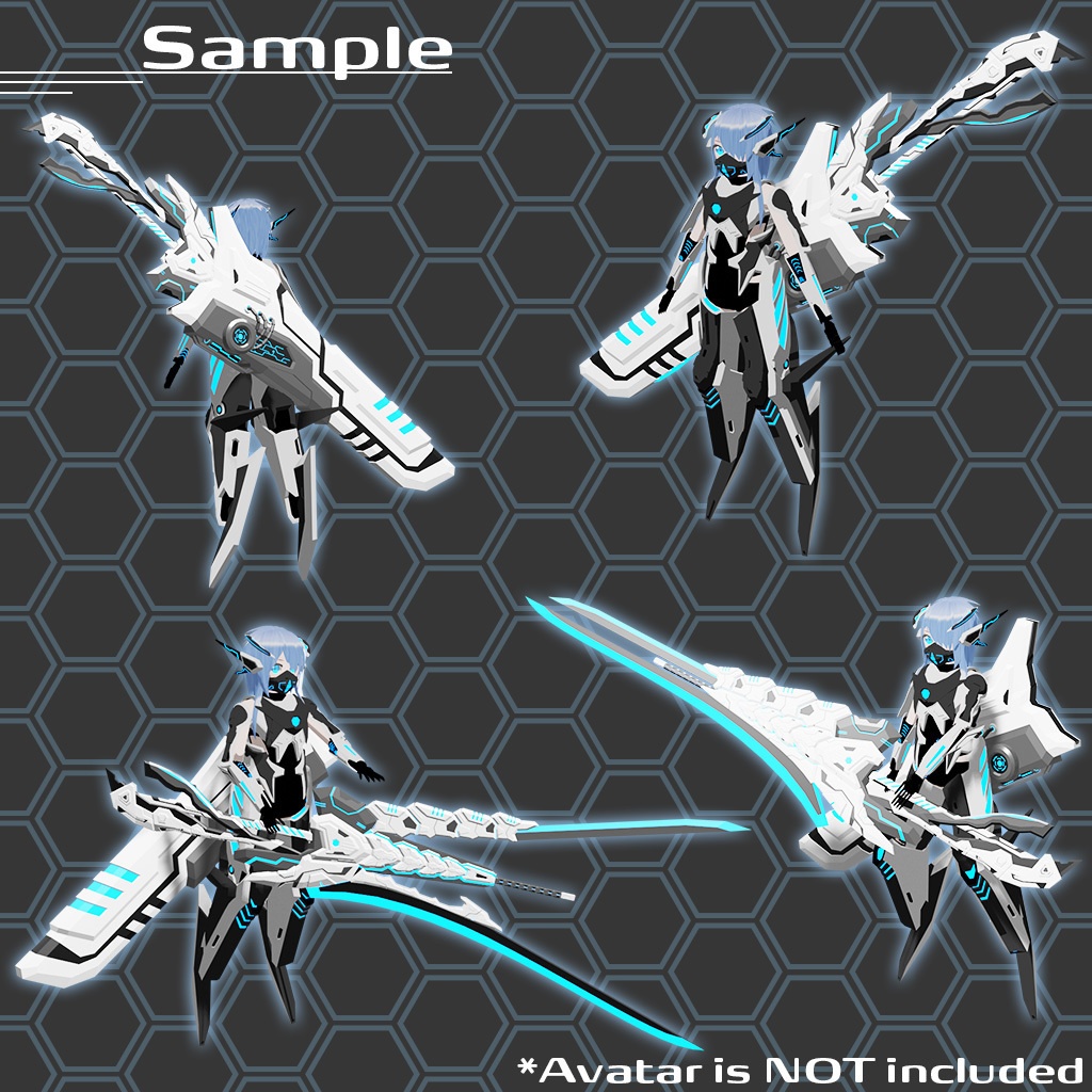 【3D剣モデル】プラネットブレイカー Planet Breaker No.MKU17