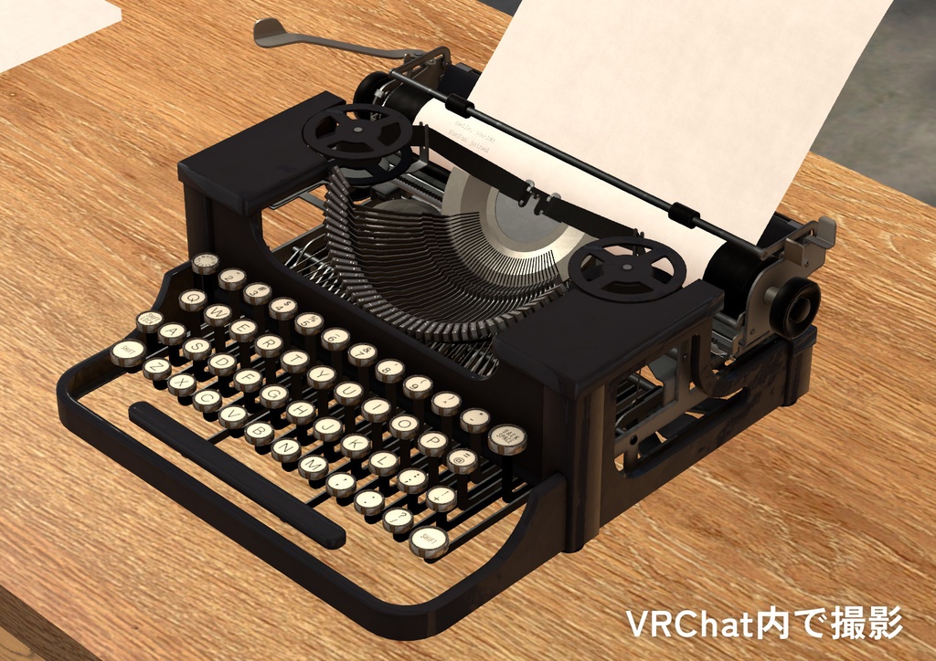 VRChat用タイプライター"Idea1"