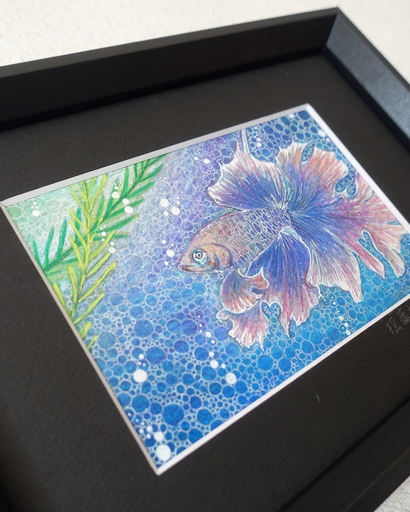 揺蕩う、【 原画 】