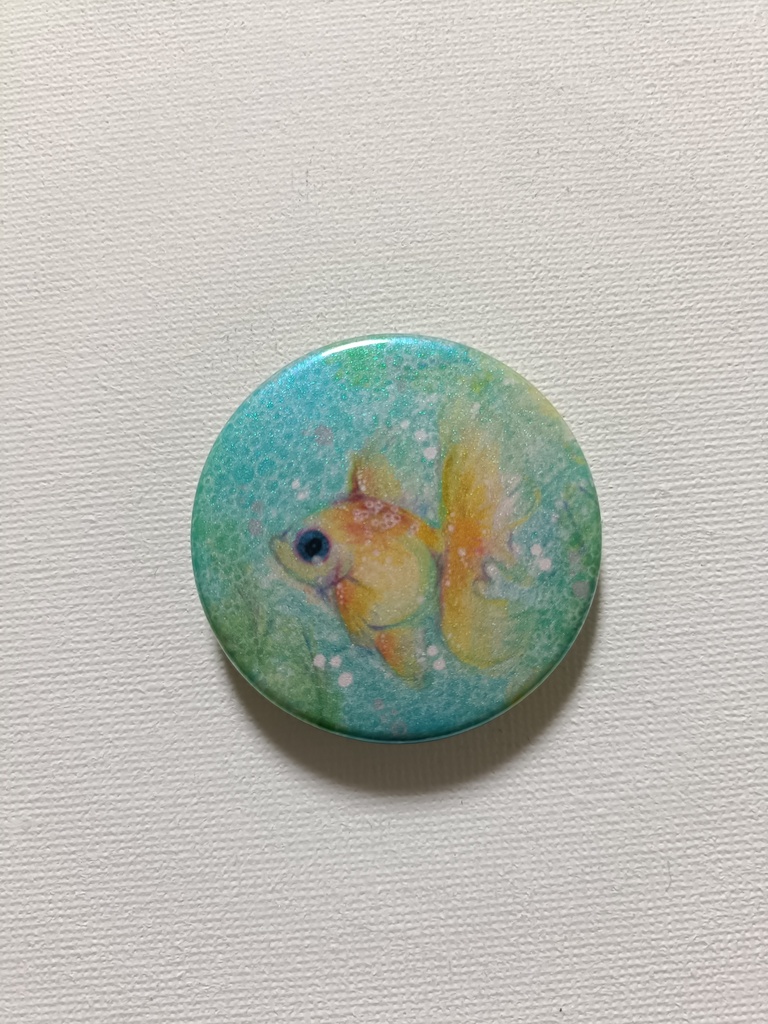 おさかな缶バッジ