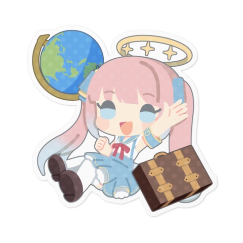 神野たね ミニキャラステッカー