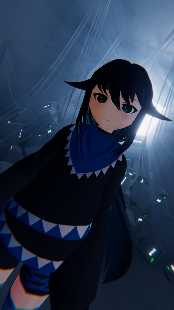 尾黒 Oguro/オリジナル3Dモデル