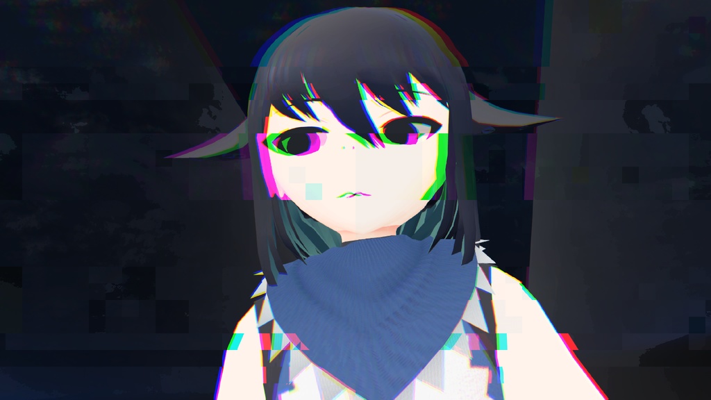 尾黒 Oguro/オリジナル3Dモデル