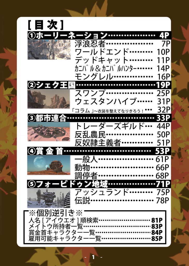 Kenshi人名辞典(※!購入注意!※)