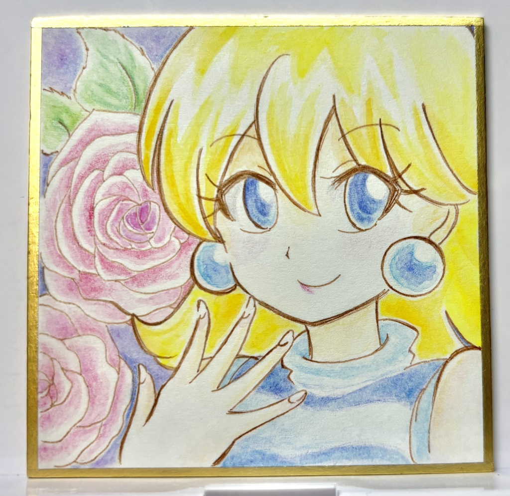 ポップンミュージック　ジュディ　 豆色紙