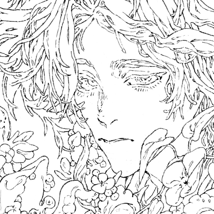 【手描き原画】 Series 獣耳 - 柴犬-