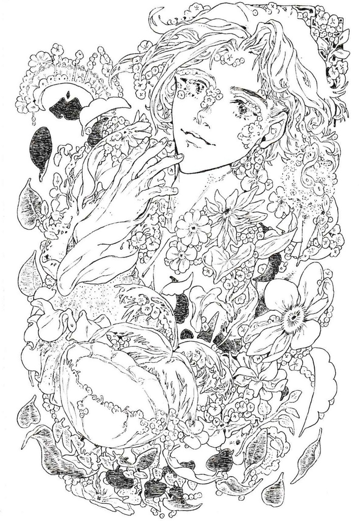 【手描き原画】 Collection - ココナッツ -