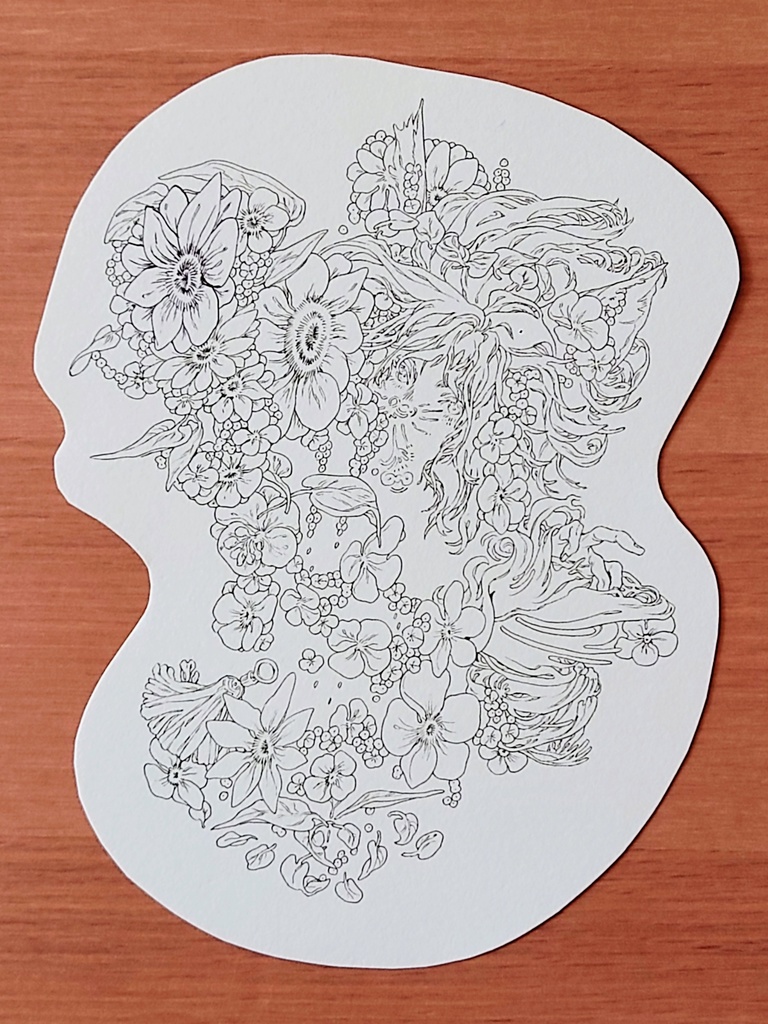 【手描き原画】Series 獣耳 - 狐さん -