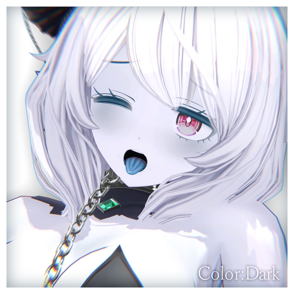 【ベリル専用】舌テクスチャ+マテリアル Tongue Texture & Material