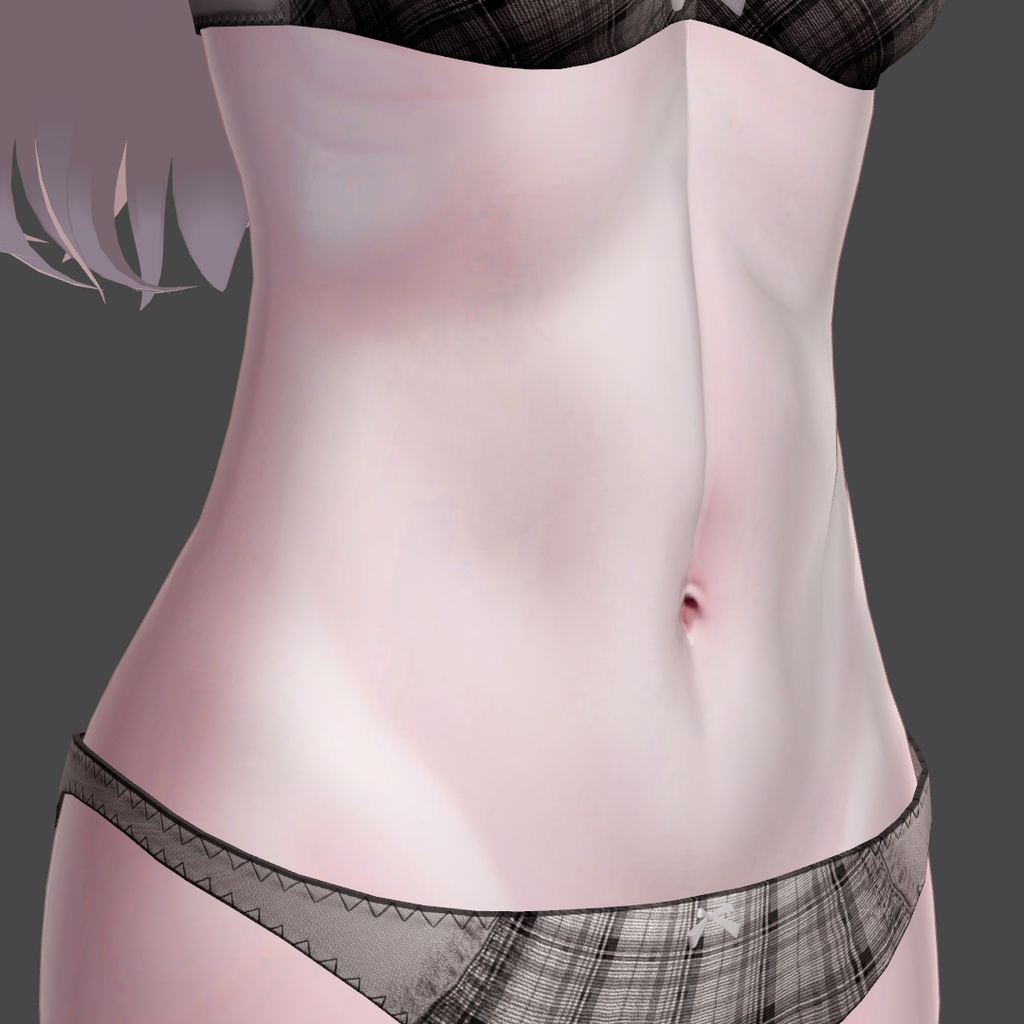 【無料】凪ちゃん用お腹とかのノーマルマップ