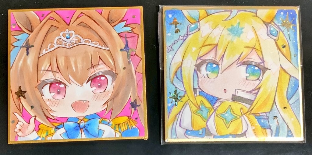 【豆色紙】ネオユニヴァース/ダイワスカーレット