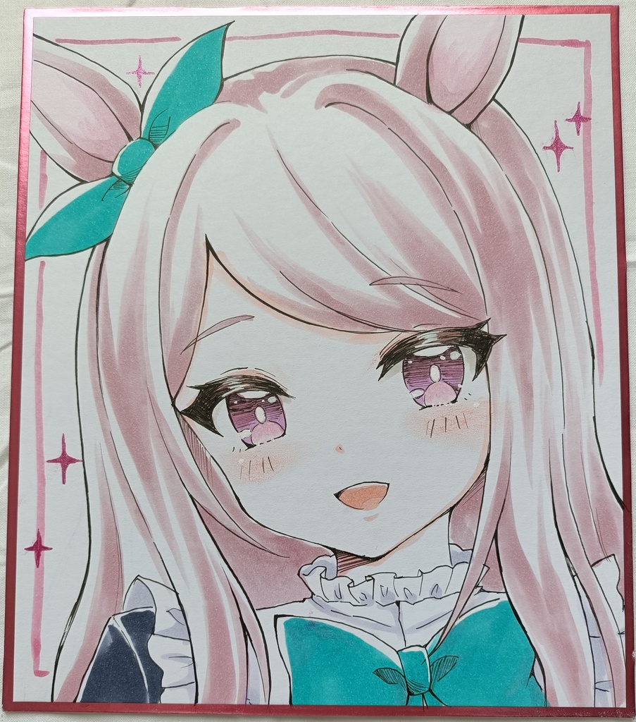 【中色紙】サクラチヨノオー/アーモンドアイ/メジロマックイーン