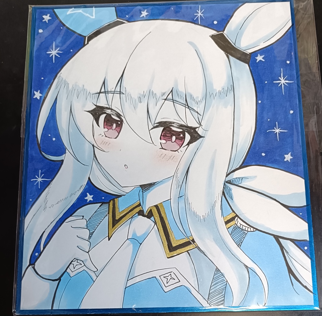 【中色紙】オグリキャップ/アドマイヤベガ/キタサン/ダイワスカーレット/エイシンフラッシュ/