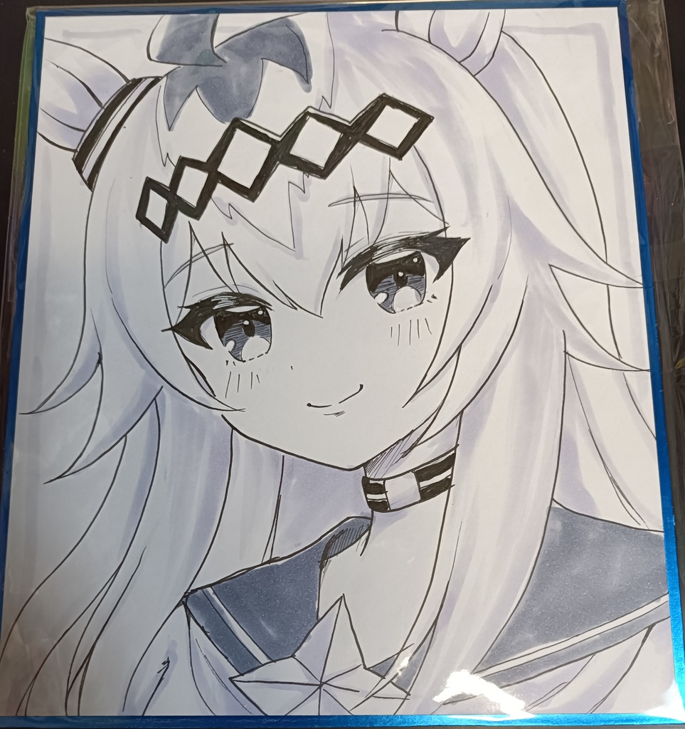 【中色紙】オグリキャップ/アドマイヤベガ/キタサン/ダイワスカーレット/エイシンフラッシュ/