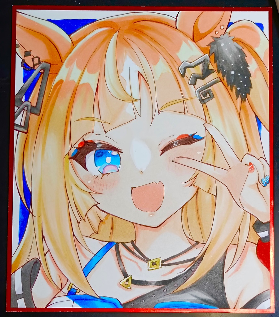 【中色紙】スティルインラブ/ハルウララ/エスポワールシチー/デアリングタクト