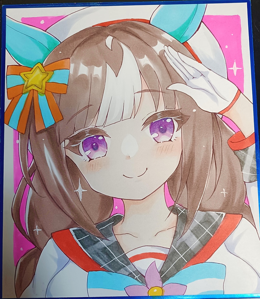 【中色紙】レッドディザイア/ヴィクトワールピサ/アドマイヤグルーヴ/ヒシミラクル/ホッコータルマエ