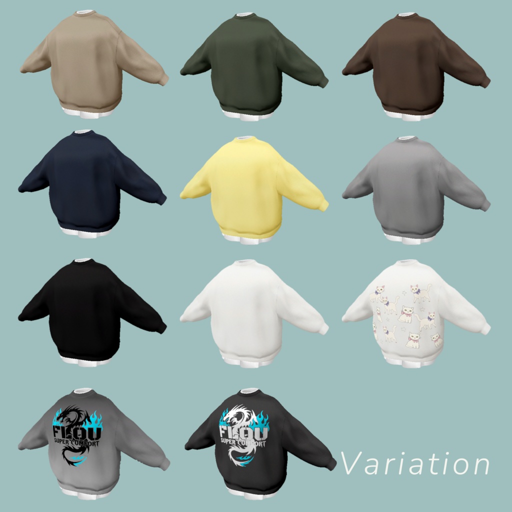 Flou -Yuttari wear for Chilltime-