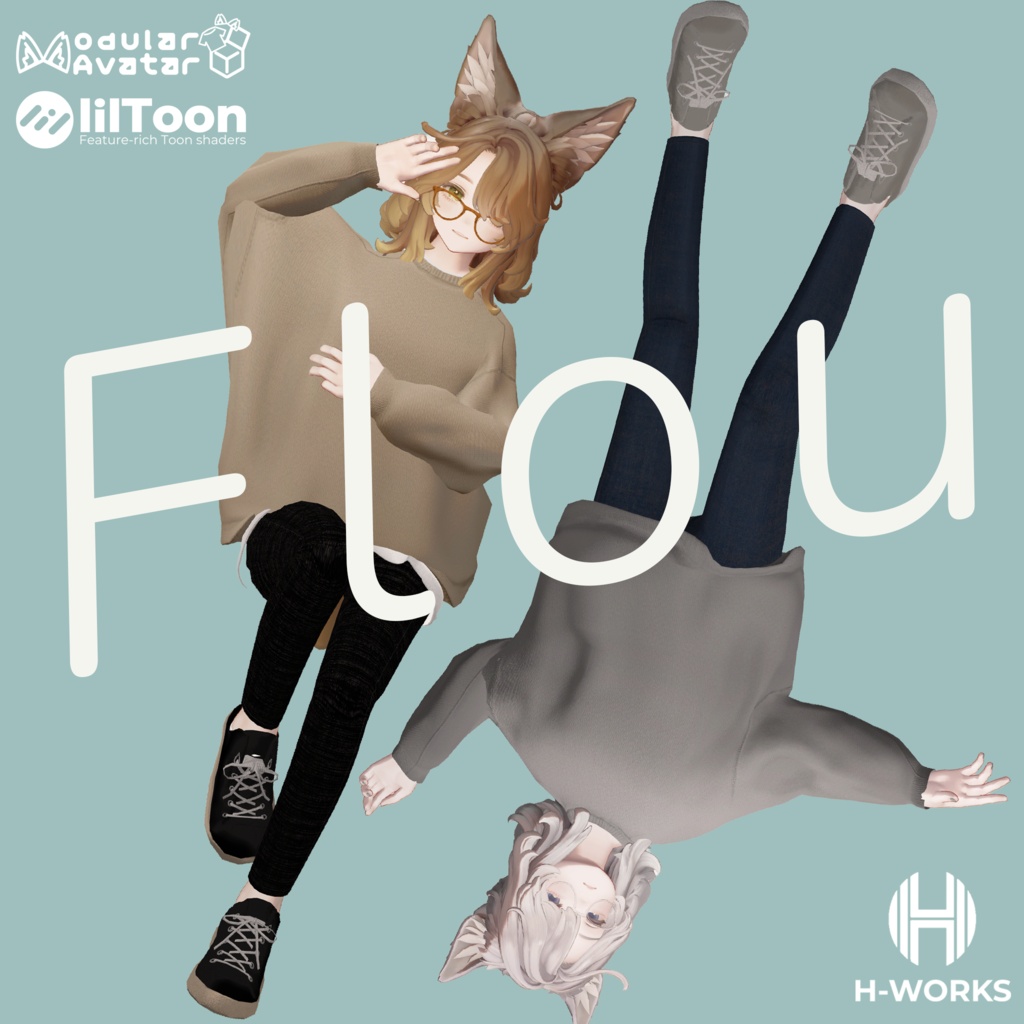 Flou -Yuttari wear for Chilltime-