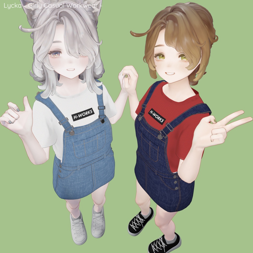 Lycka - Girly Casual Workwear - (4 avatars)