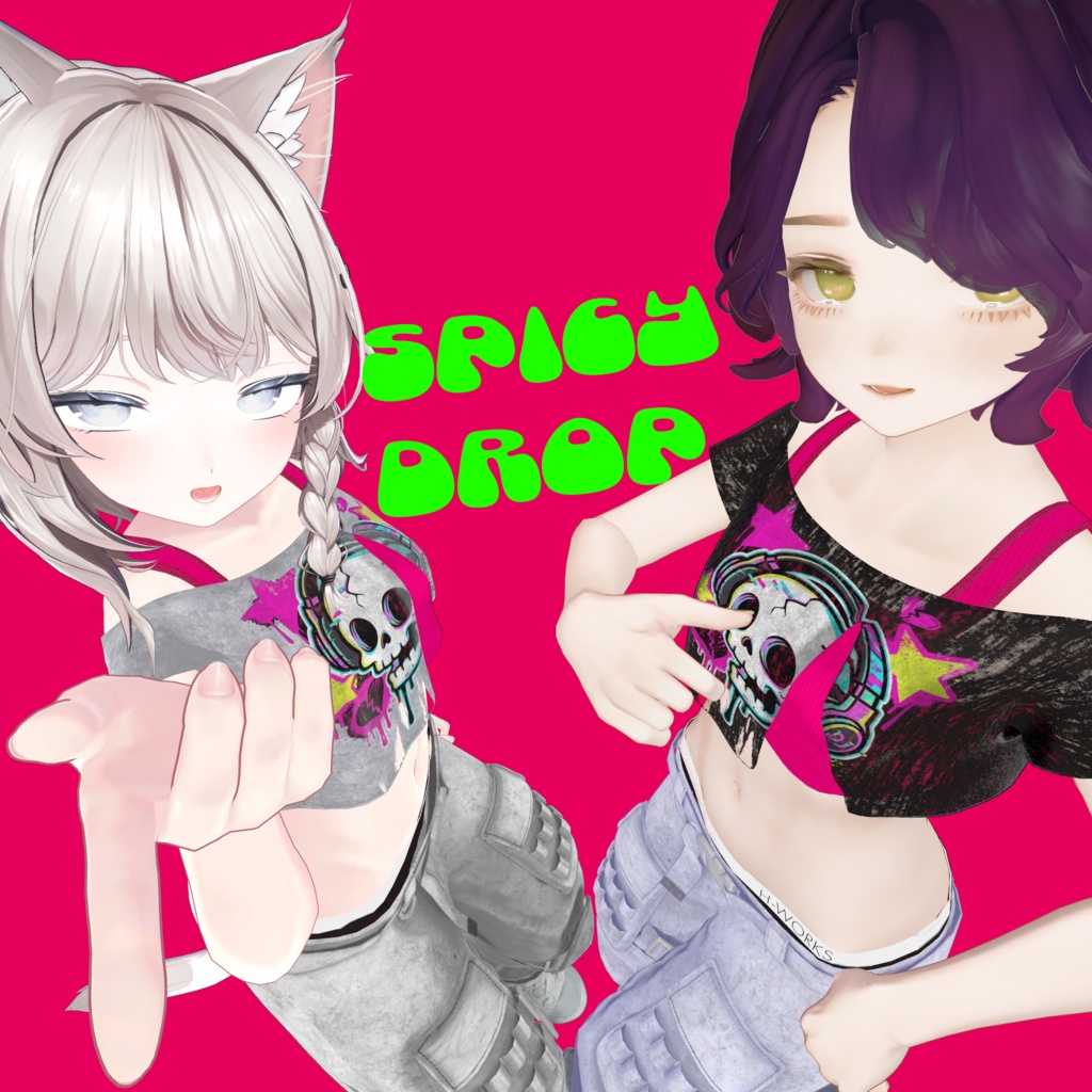 【期間限定価格】SPICY DROP - Dirty Kawaii Outfits -