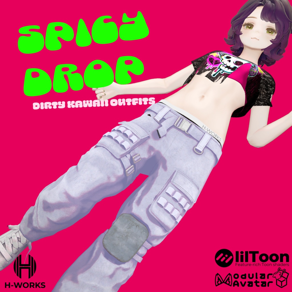 【期間限定価格】SPICY DROP - Dirty Kawaii Outfits -