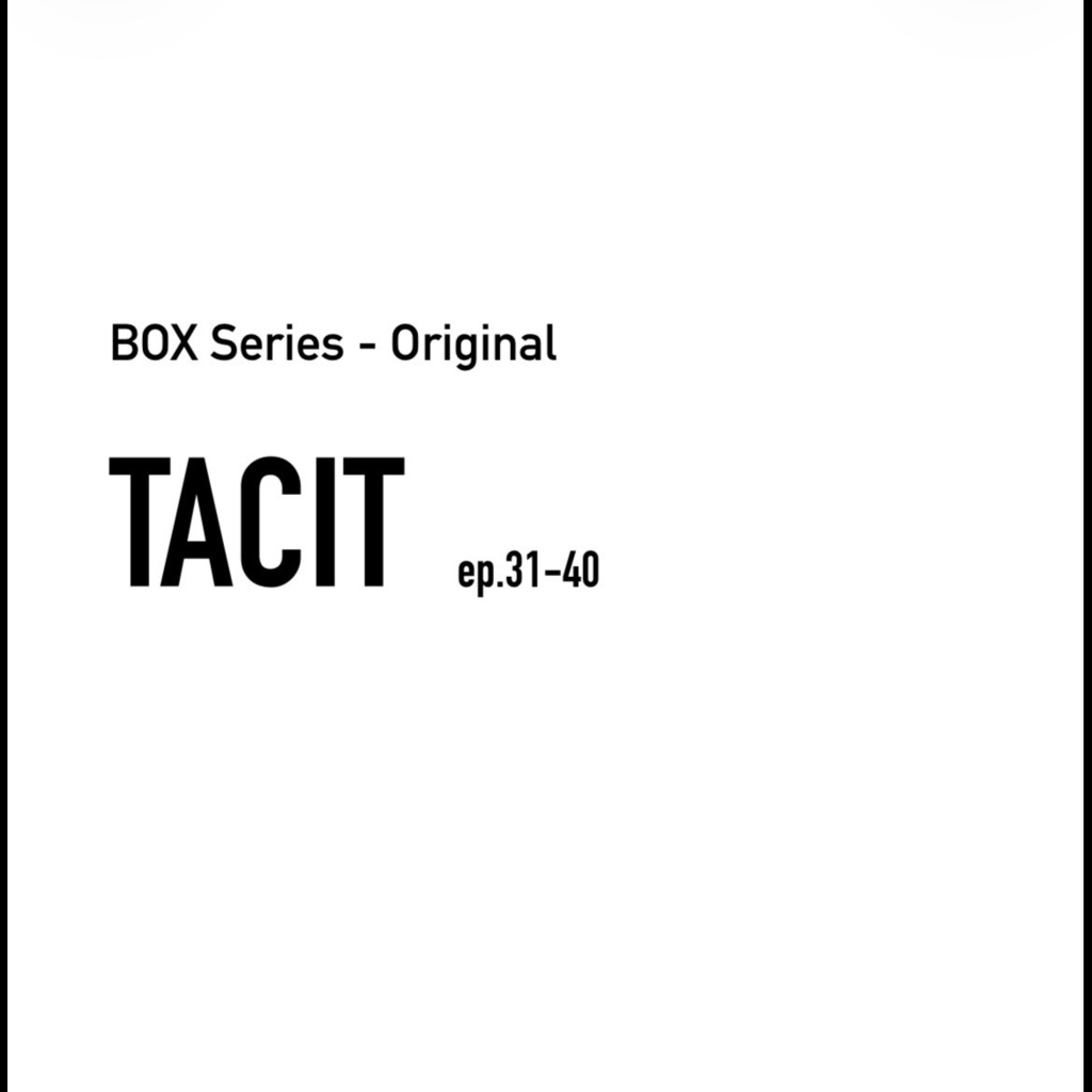 TACIT_31-40 - Original BOX