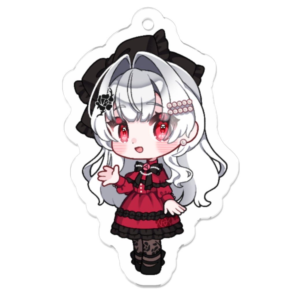 沙那依さな1周年記念アクリルキーホルダー（大人Ver.）【VTuber】