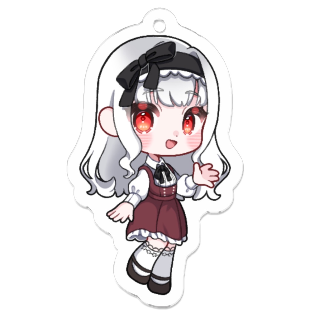 沙那依さな1周年記念アクリルキーホルダー（少女Ver.）【VTuber】