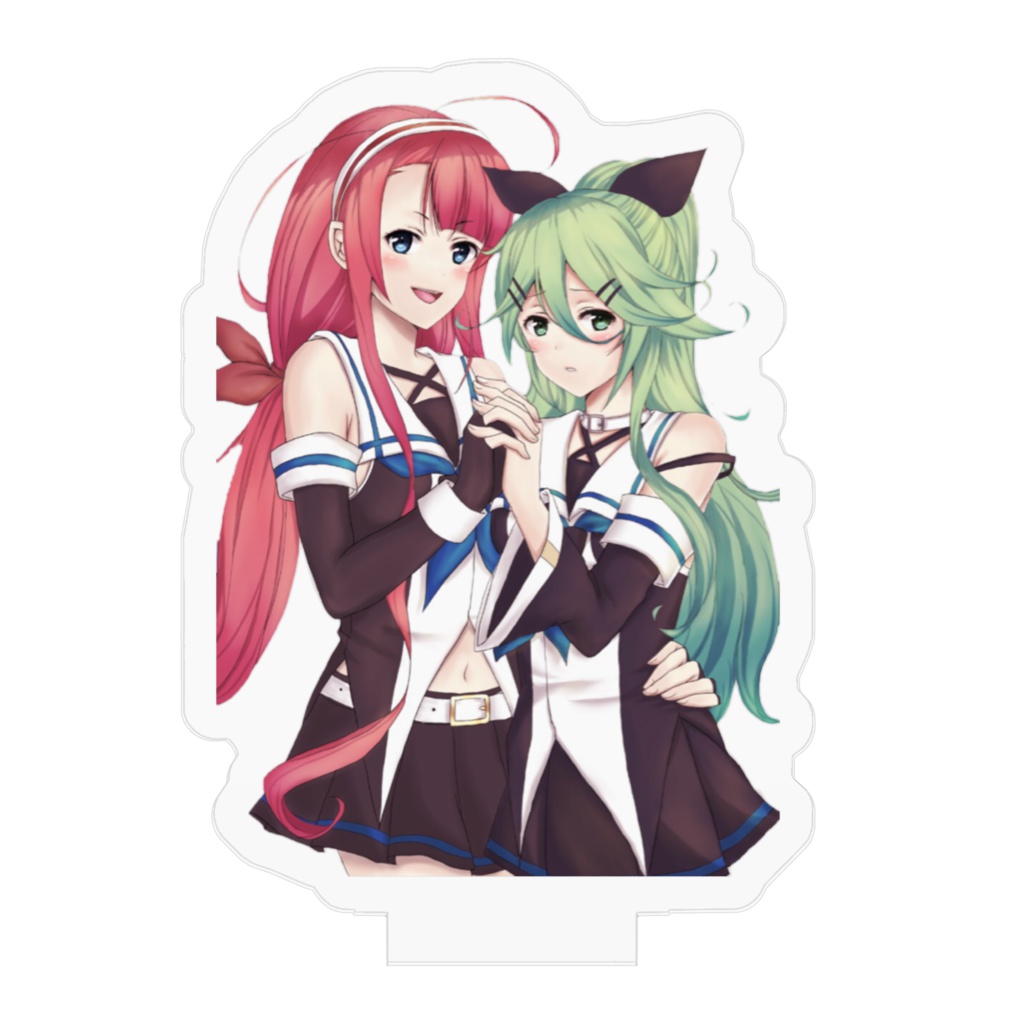 アクリルフィギュア(江風・山風)