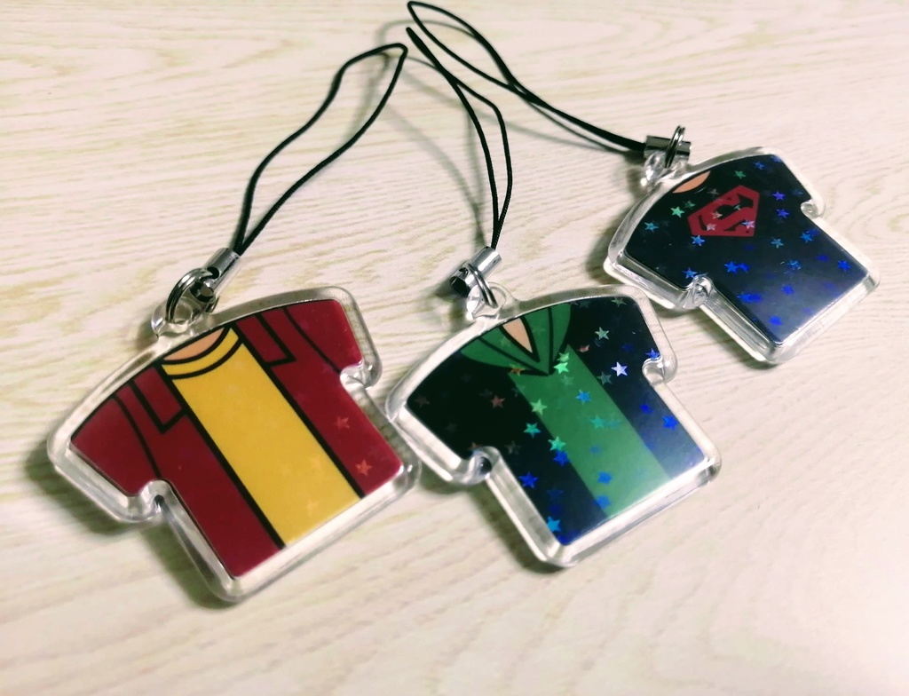 ヤング柄シャツキーホルダー