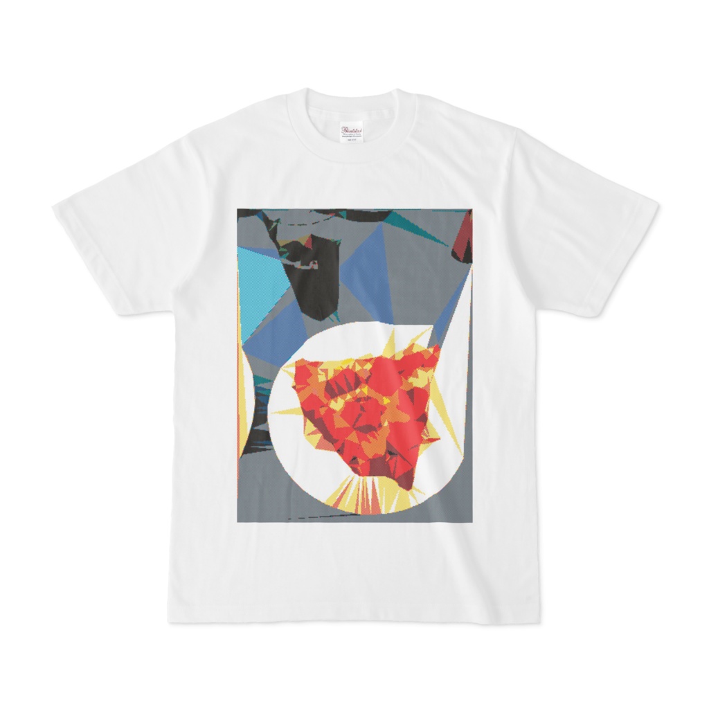 pizza 8bit Tシャツ