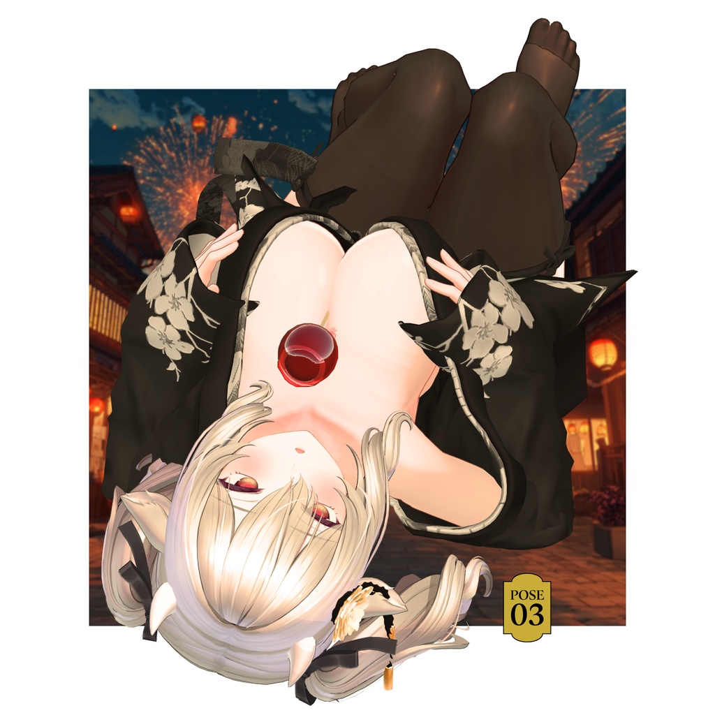 【無料有/ポーズセット】8月号『祭に堕ちる甘い蜜』~ミルティナ編~