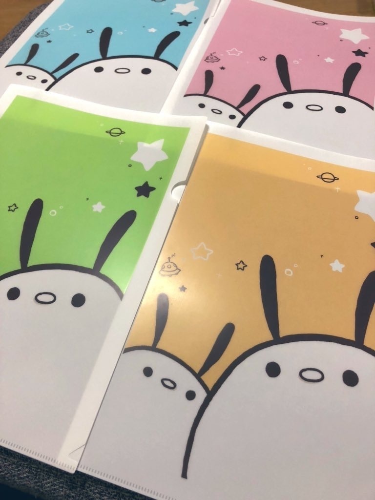 ちゅんこ豆クリアファイル