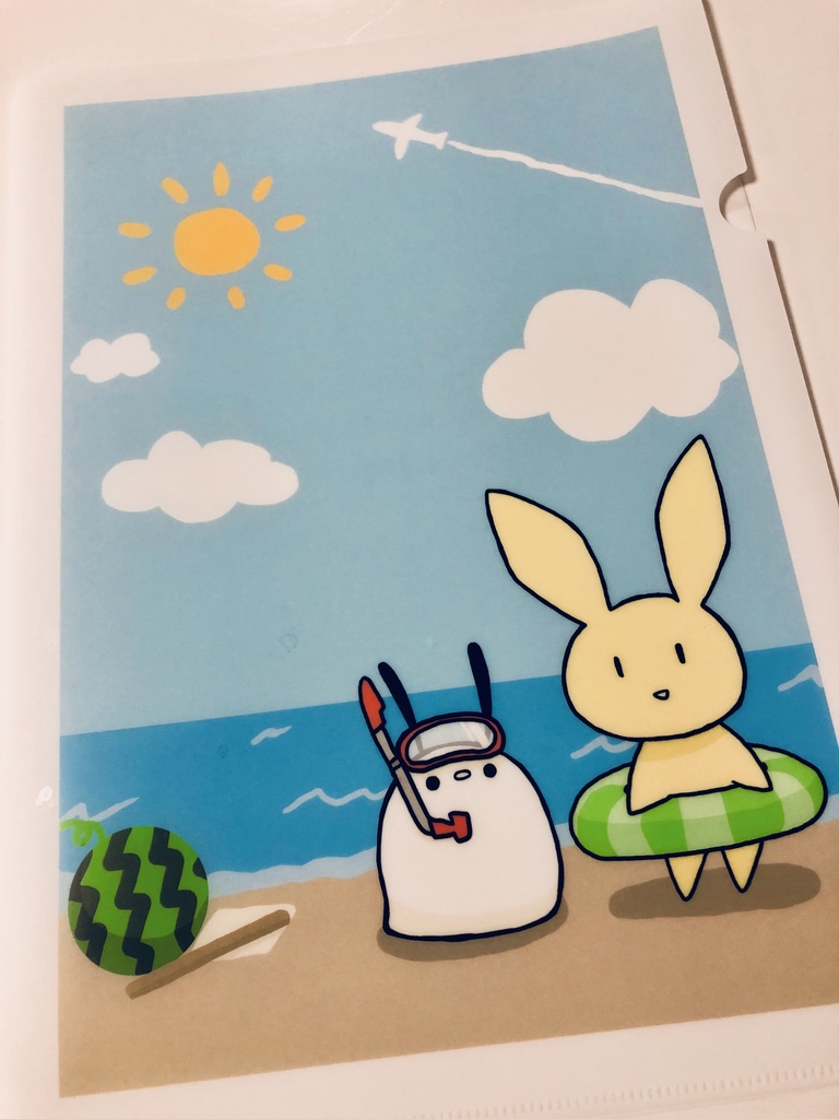 まめたむクリアファイル