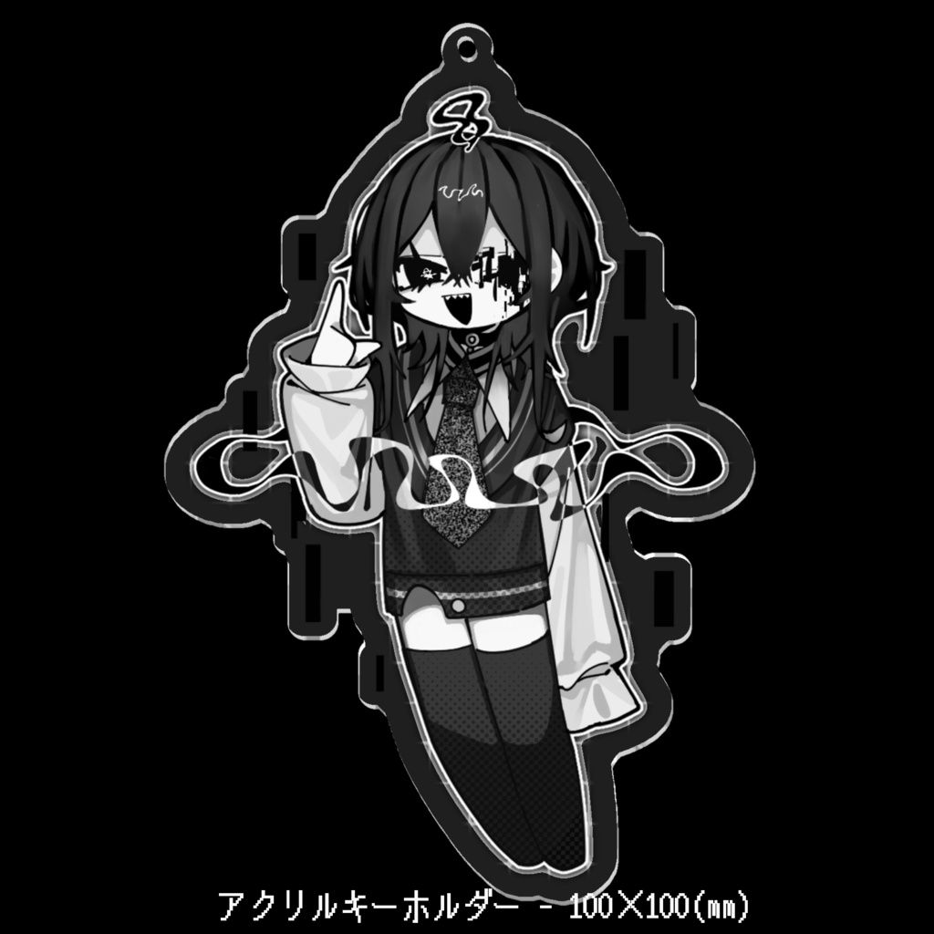 【syndromes】アクリルキーホルダー100 x 100 (mm)