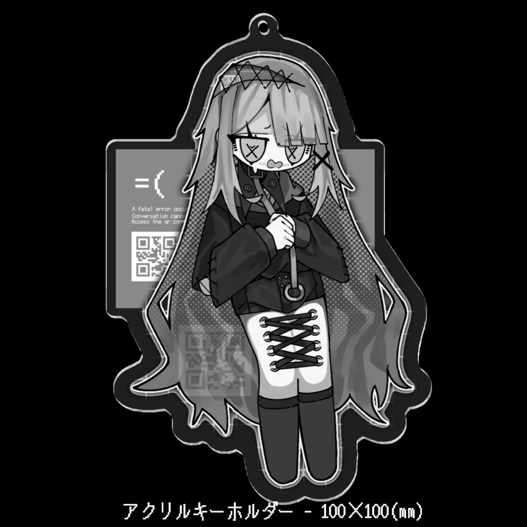 【syndromes】アクリルキーホルダー100 x 100 (mm)