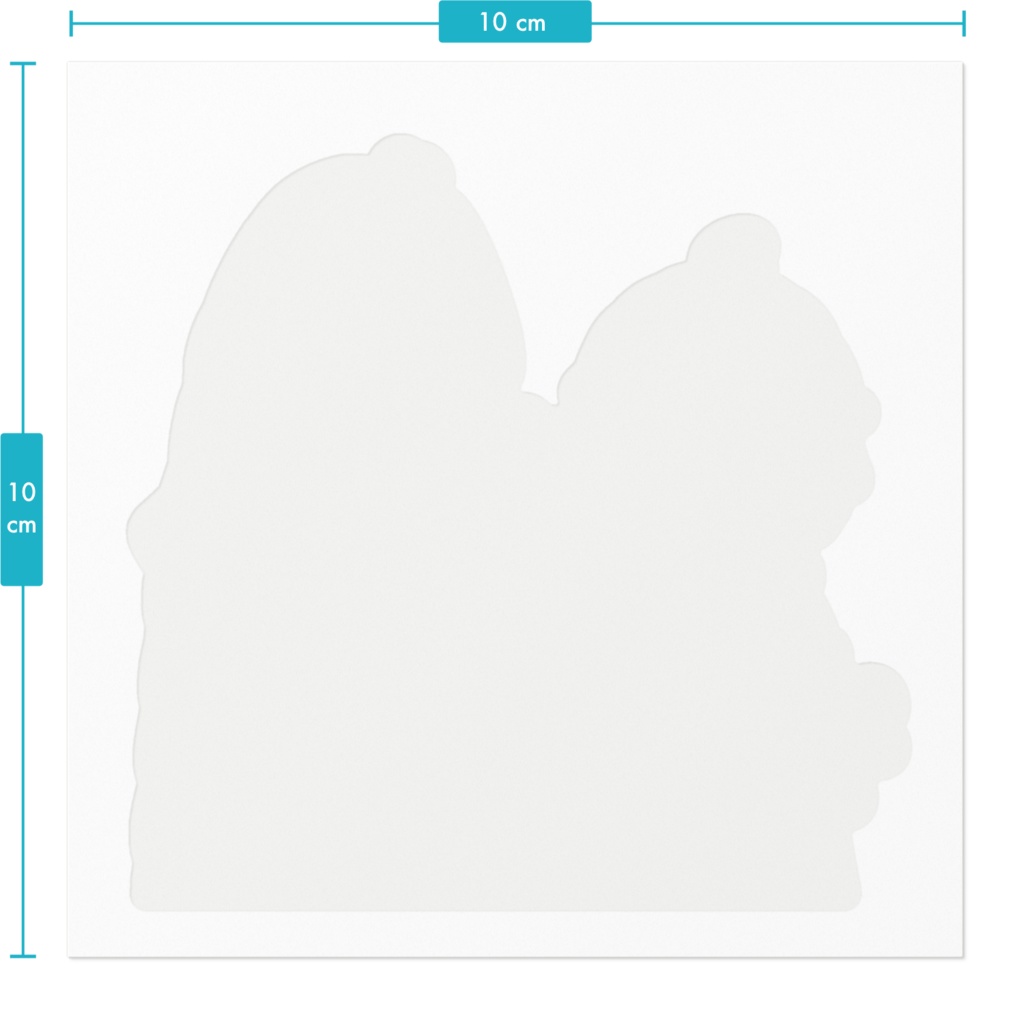 【syndromes】ステッカー - 100 x 100 (mm)