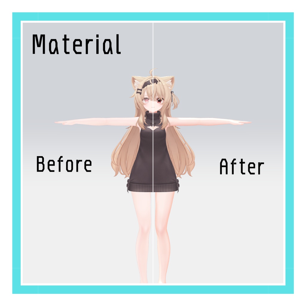 Eku Anime eye texture & make texture & material