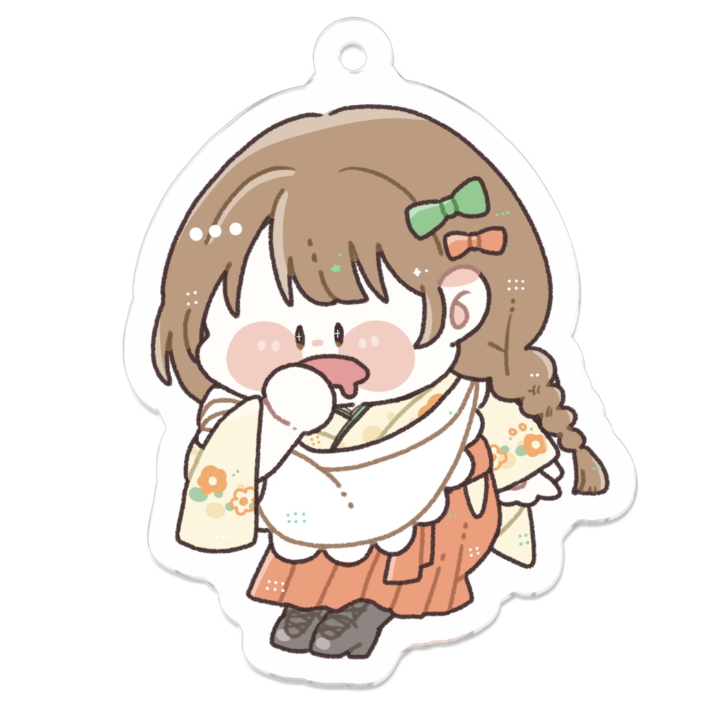 おいしいアクリルキーホルダーver.ねね