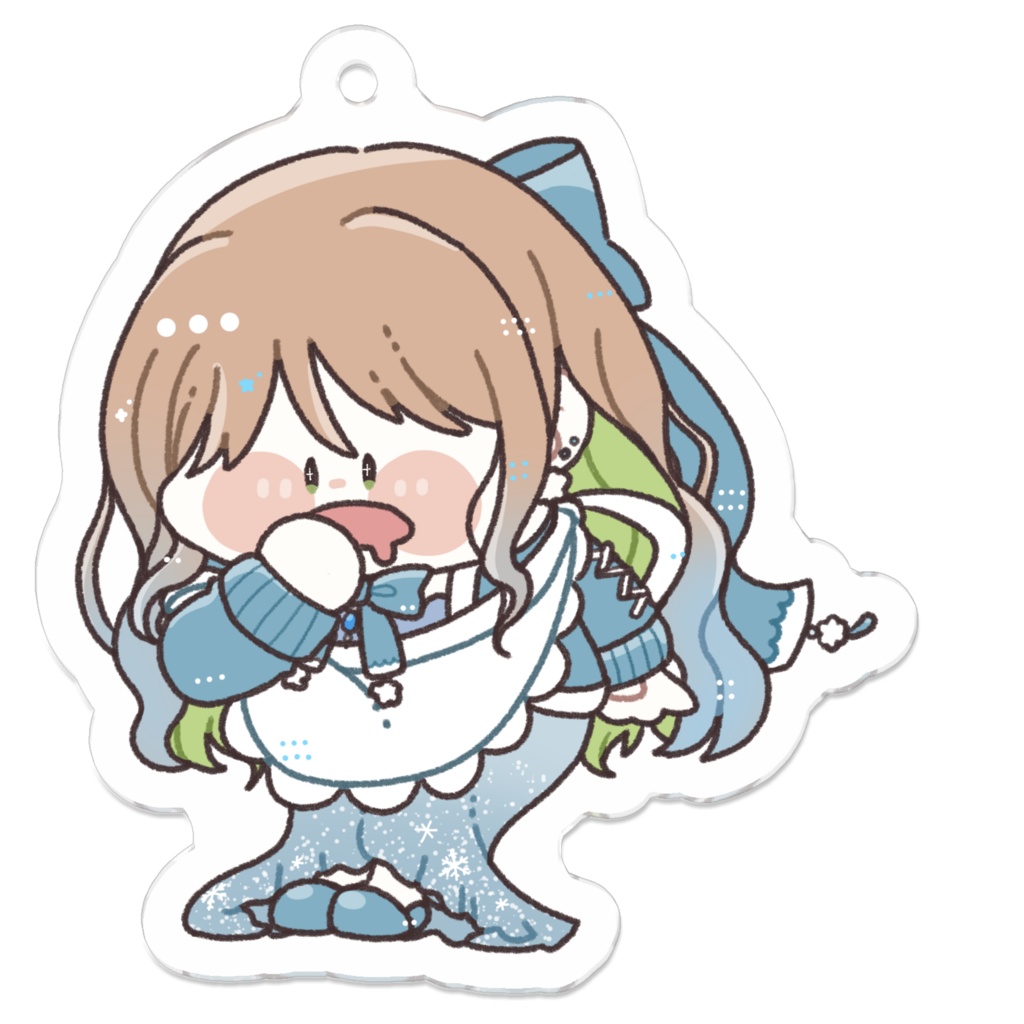 おいしいアクリルキーホルダーver.みま