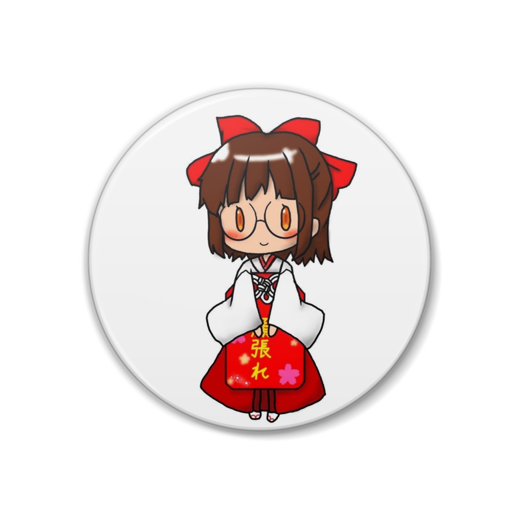 復刻‼️巫女さん缶バッジ