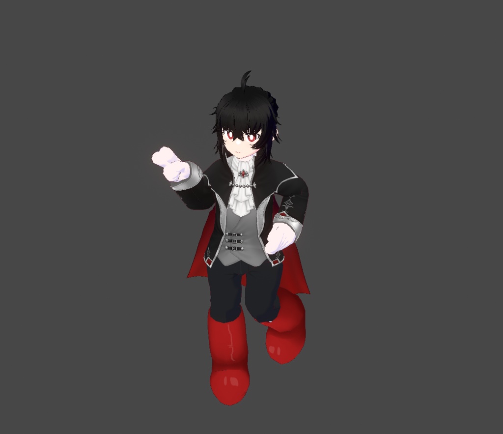 Vampire 3D Chibi Vtuber Model
