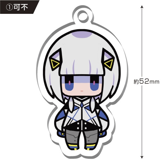 音楽的同位体 デフォルメアクリルキーホルダー 【可不・星界・裏命・狐子・羽累】