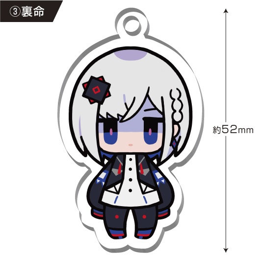 音楽的同位体 デフォルメアクリルキーホルダー 【可不・星界・裏命・狐子・羽累】