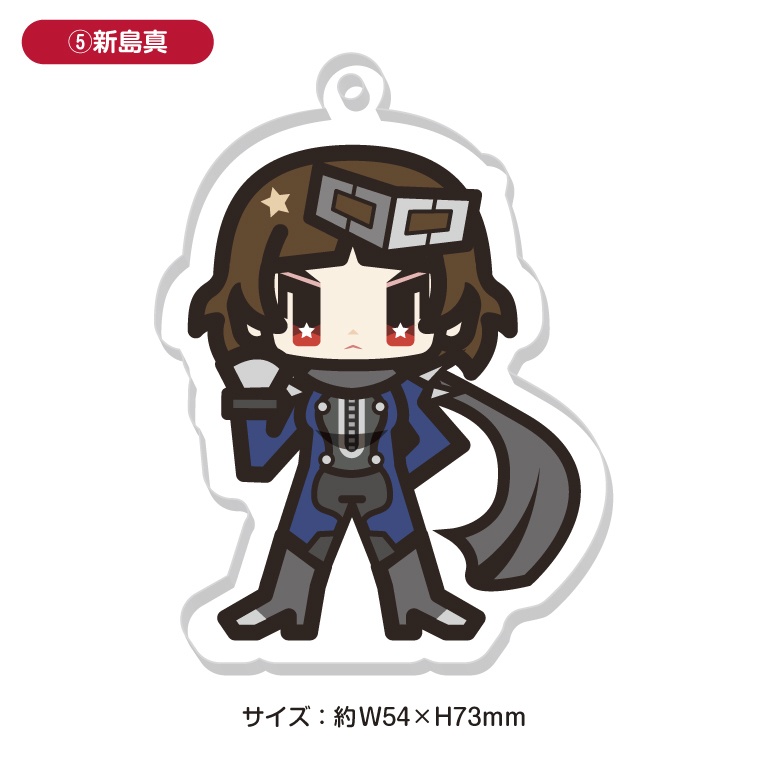 ペルソナ5 P5 デフォルメアクリルキーホルダー