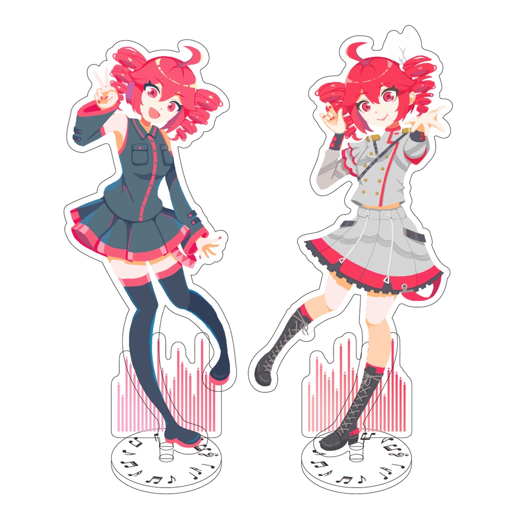 重音テト（UTAU・SynthV）アクリルスタンド