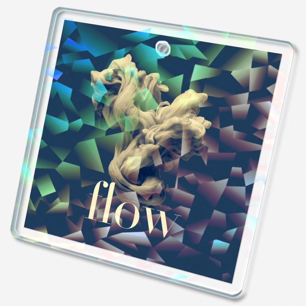 ZoeN267 ”Flow” キーホルダー