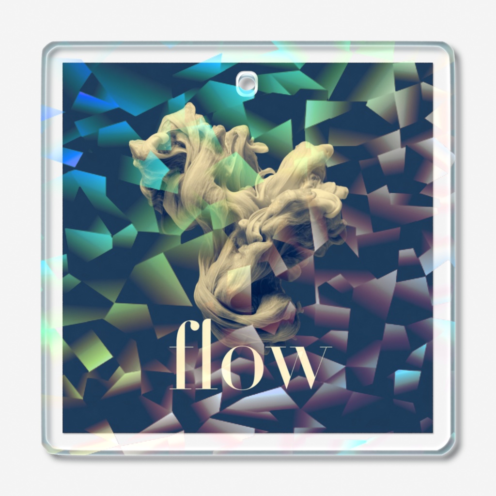 ZoeN267 ”Flow” キーホルダー